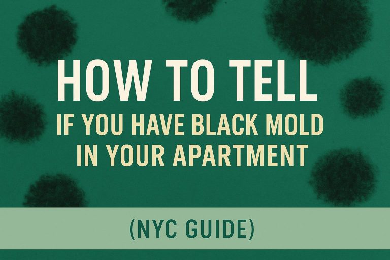 How to tell if you have black mold